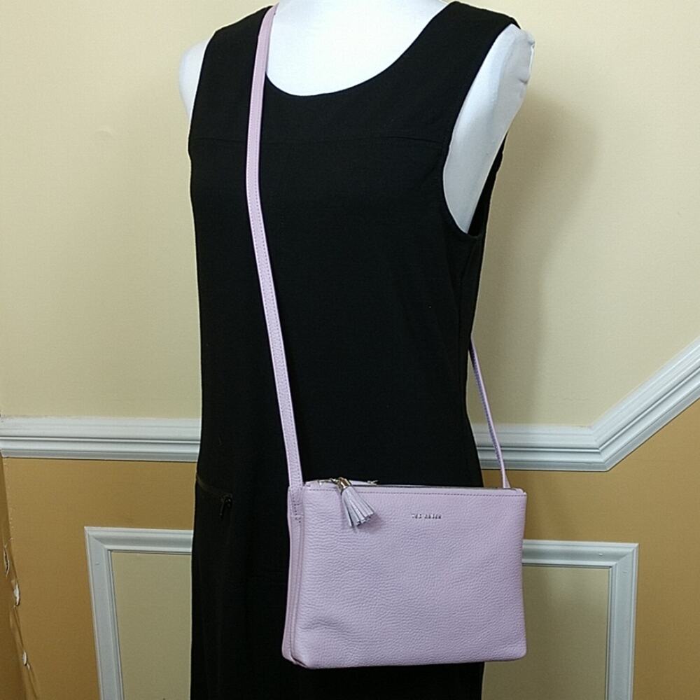 NWT Ted Baker London Macey Double Zip Crossbody Bag